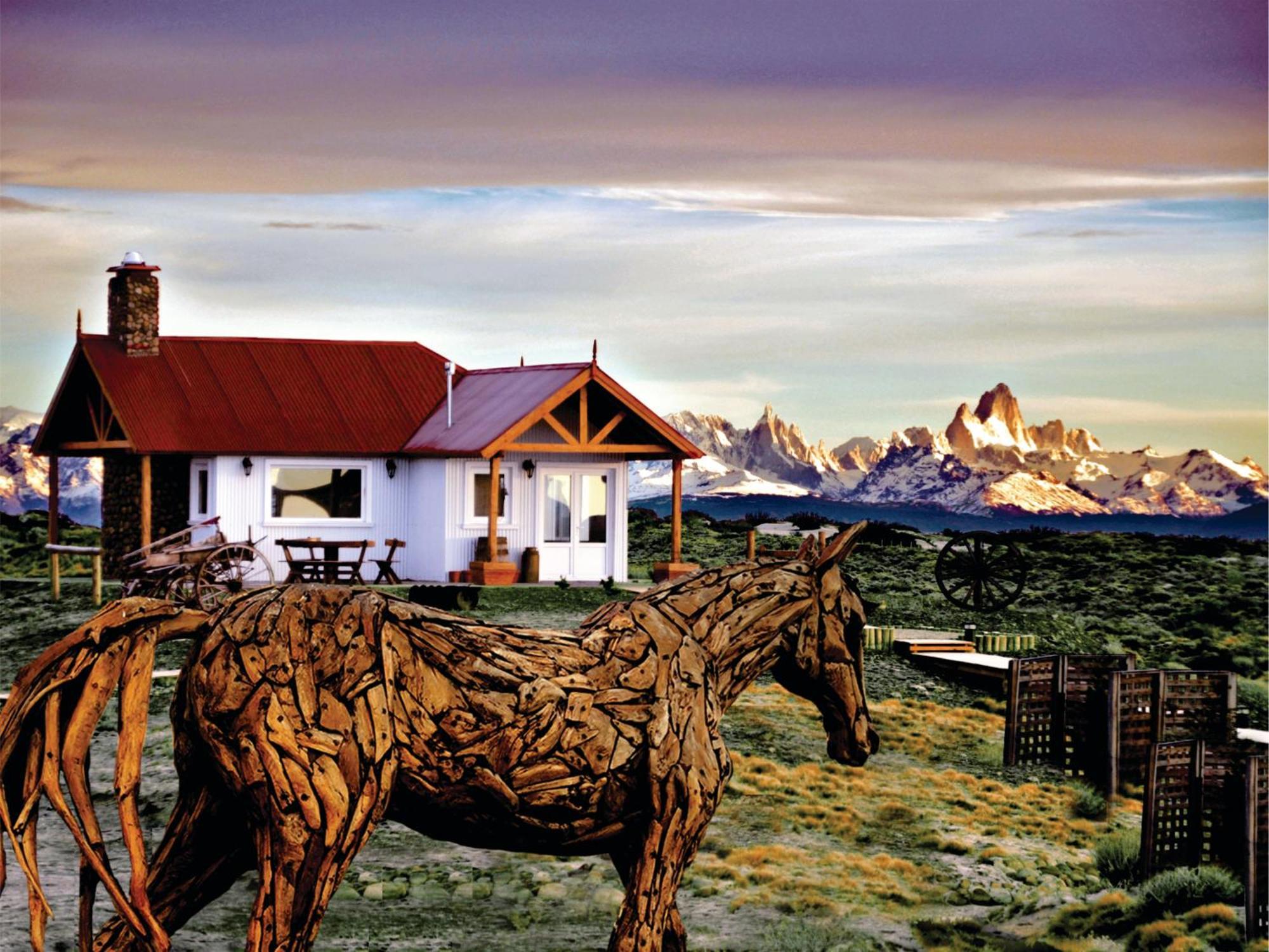 Estancia La Estela Lago Viedma ภายนอก รูปภาพ